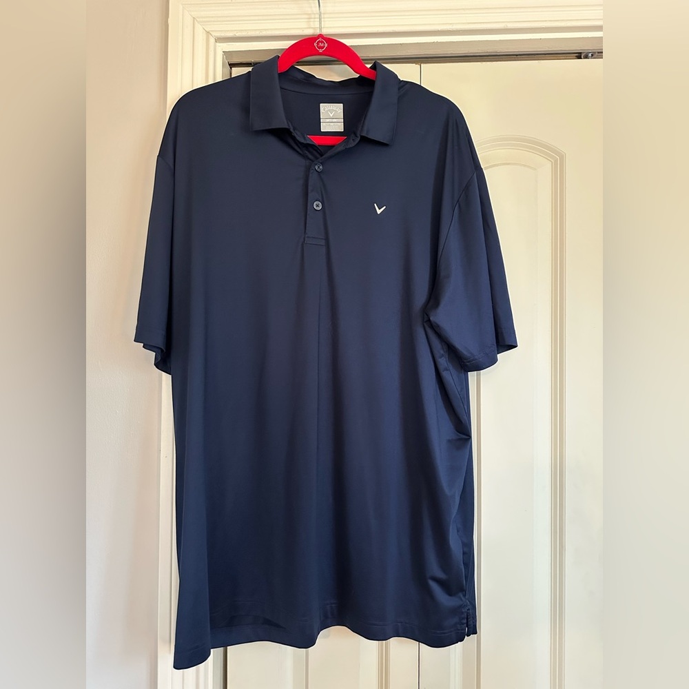 Callaway navy golf polo
